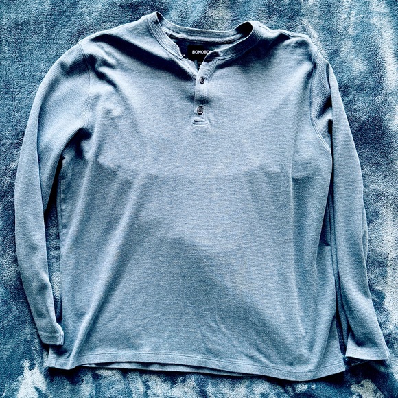 Bonobos Cool: Men’s Lightweight Waffle Henley - Orig $75 - Picture 1 of 1